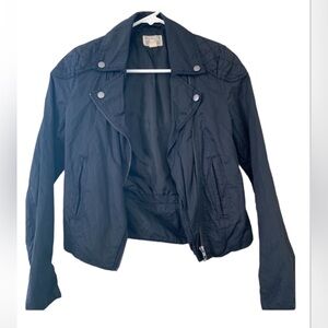Converse One Star Unisex Lightweight Black Jacket Size XS